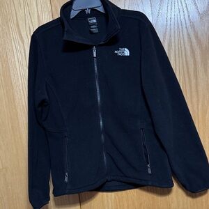 The North Face Black Full-Zip Fleece Jacket